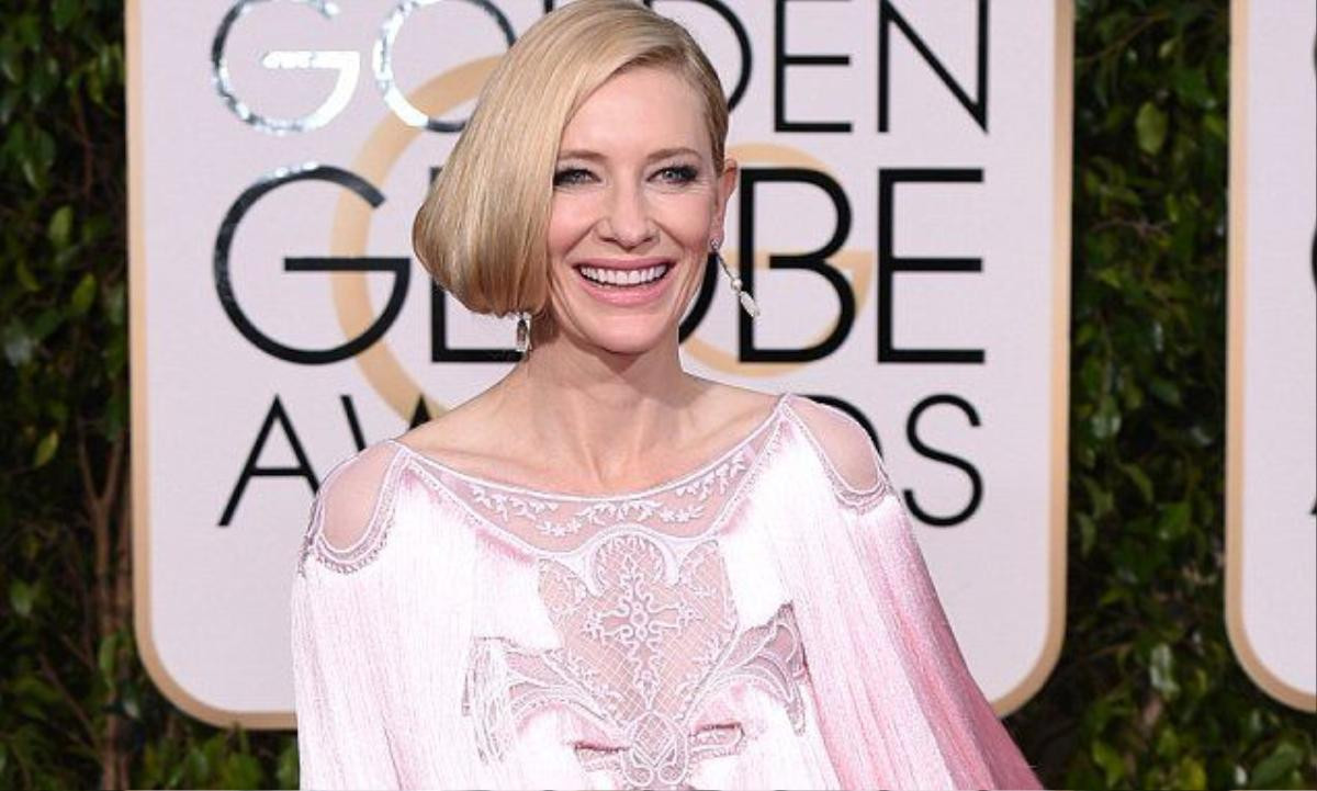 Mandatory Credit: Photo by David Fisher/REX/Shutterstock (5528305dq) Cate Blanchett 73rd Annual Golden Globe Awards, Arrivals, Los Angeles, America - 10 Jan 2016