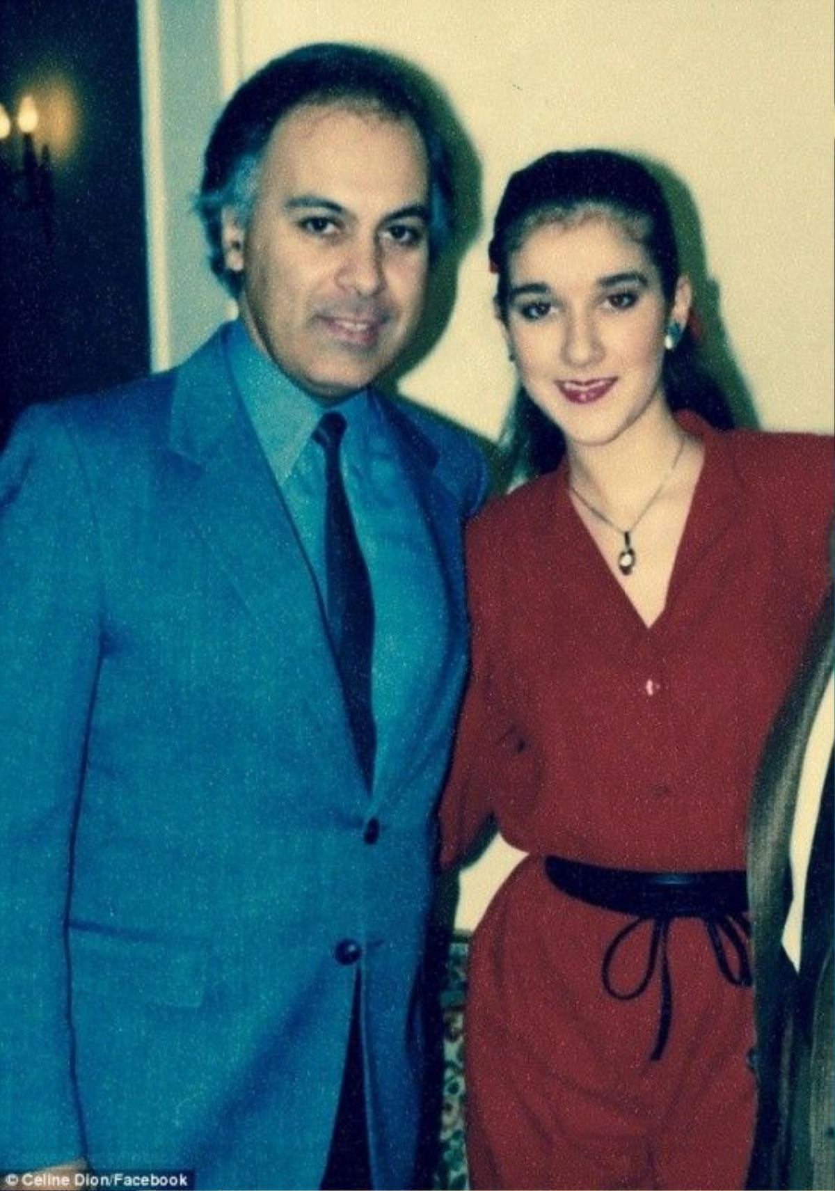 Rene và Celine Dion năm 1985.