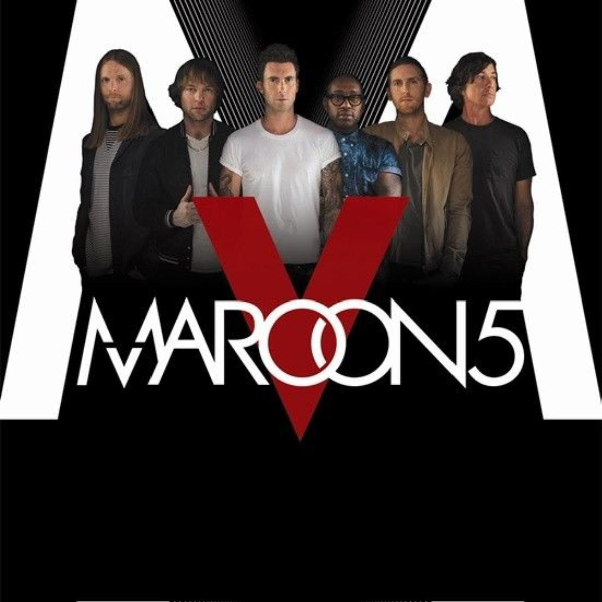 Admat for Maroon 5 2014 North American Tour