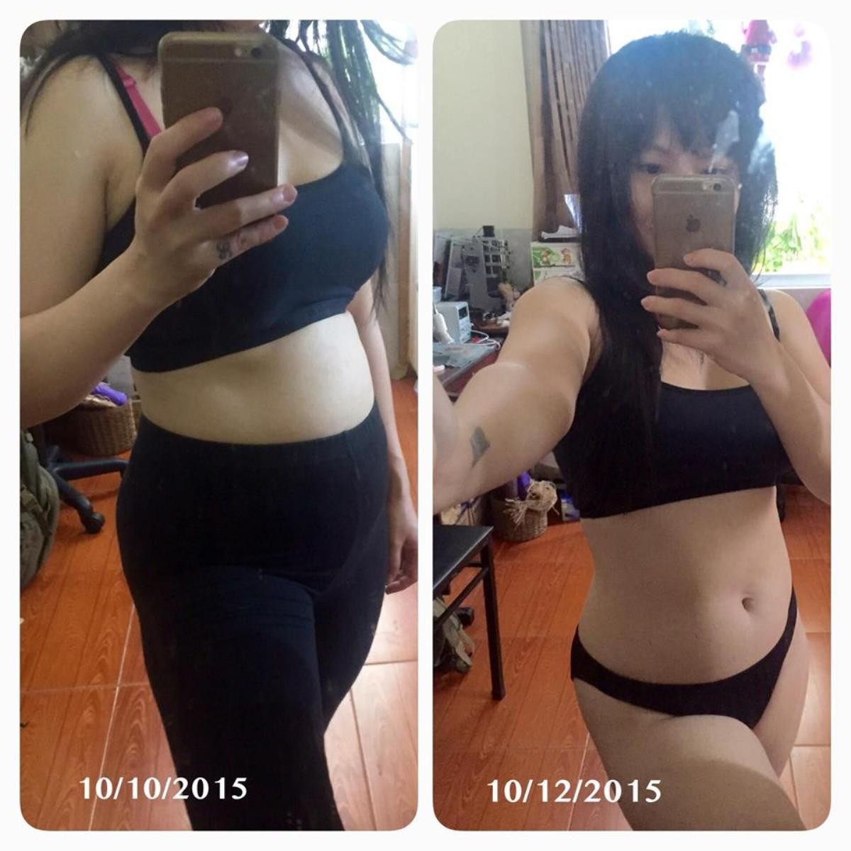 Từ 59kg, Dumy đã giảm xuống còn 52kg