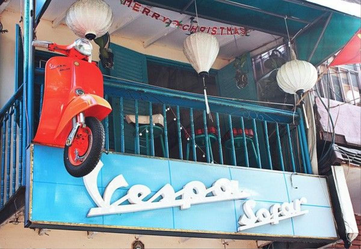 Vespa ở khắp mọi nơi.