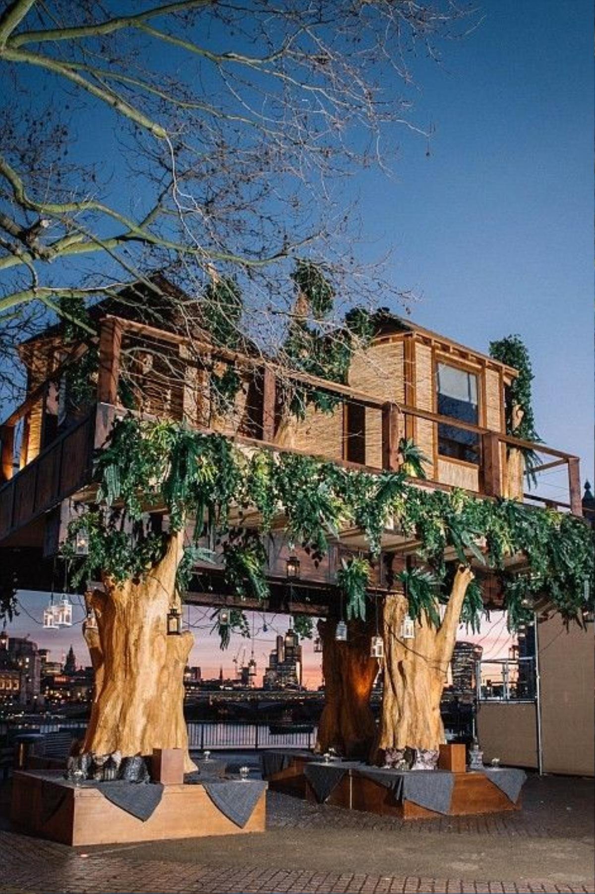 A luxury 35 foot treehouse, inspired by the South African destinations from Virgin Holidays has opened on London's Southbank. The public can visit every day this week and a lucky few can win an overnight stay by entering their details at virginholidays.co.uk/dreambigger