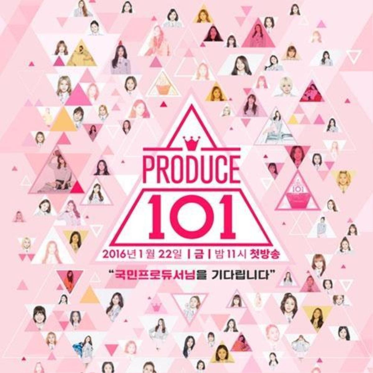 Poster Produce 101.