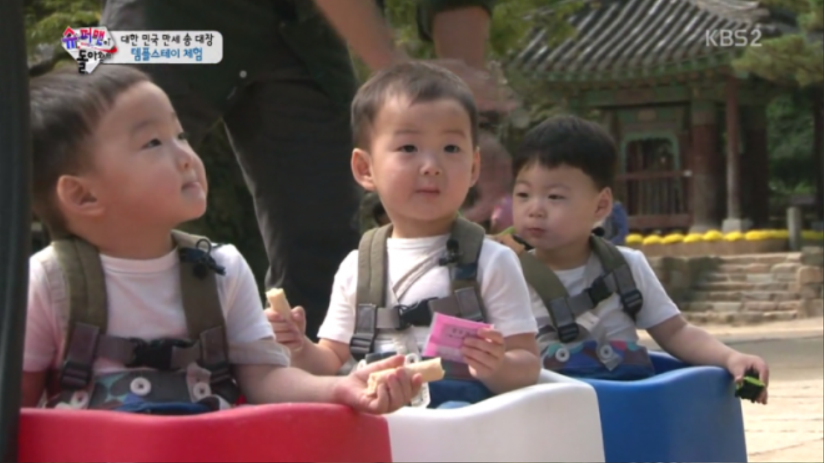 Daehan, Minguk và Manse là 3 ngôi sao nhí của chương trình trong gần 2 năm lên sóng.