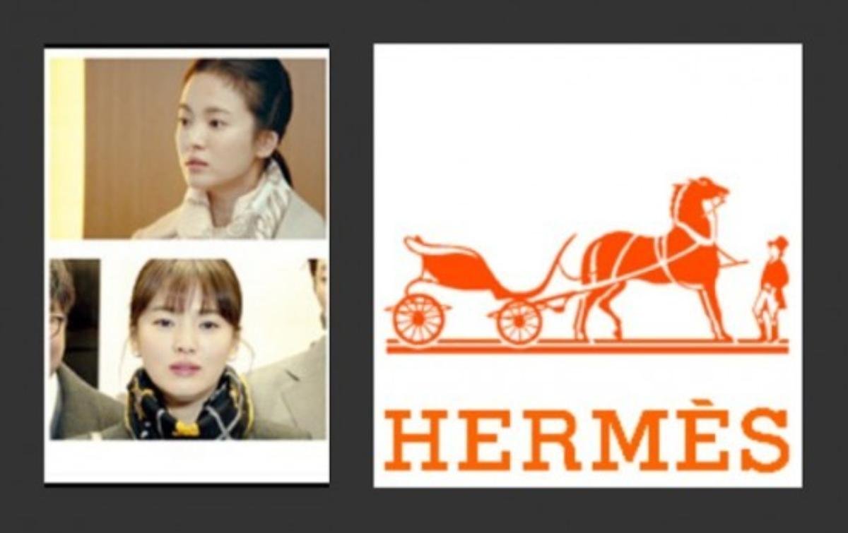 Khăn choàng của Hermes.