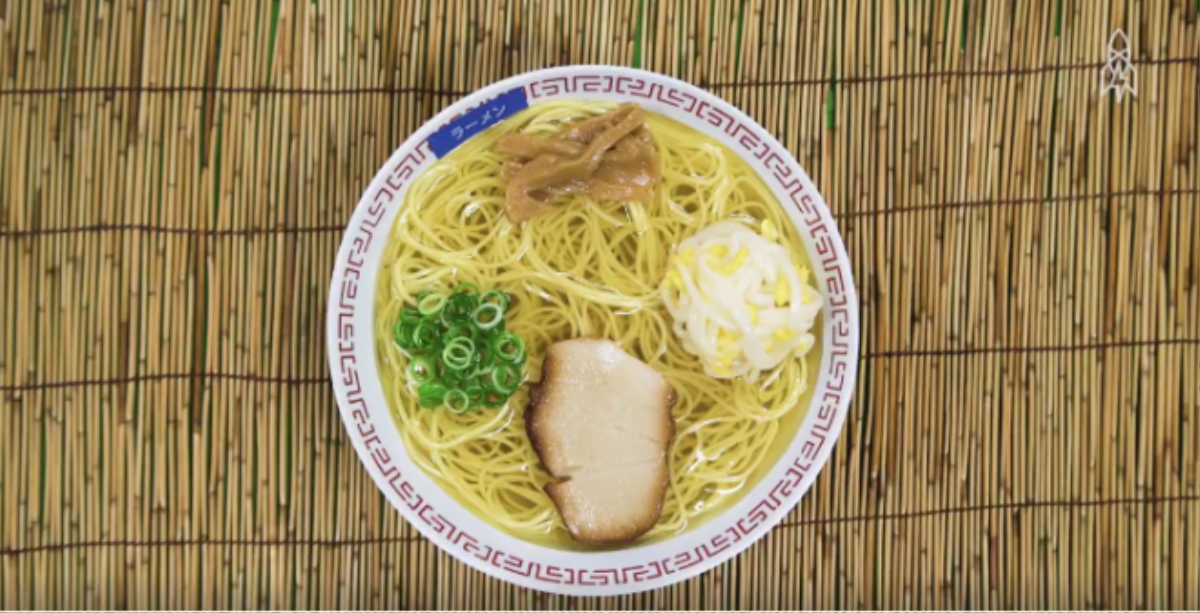 Điển hình là họ phải mất 3 giờ đồng hồ để làm ra một tô mỳ ramen.