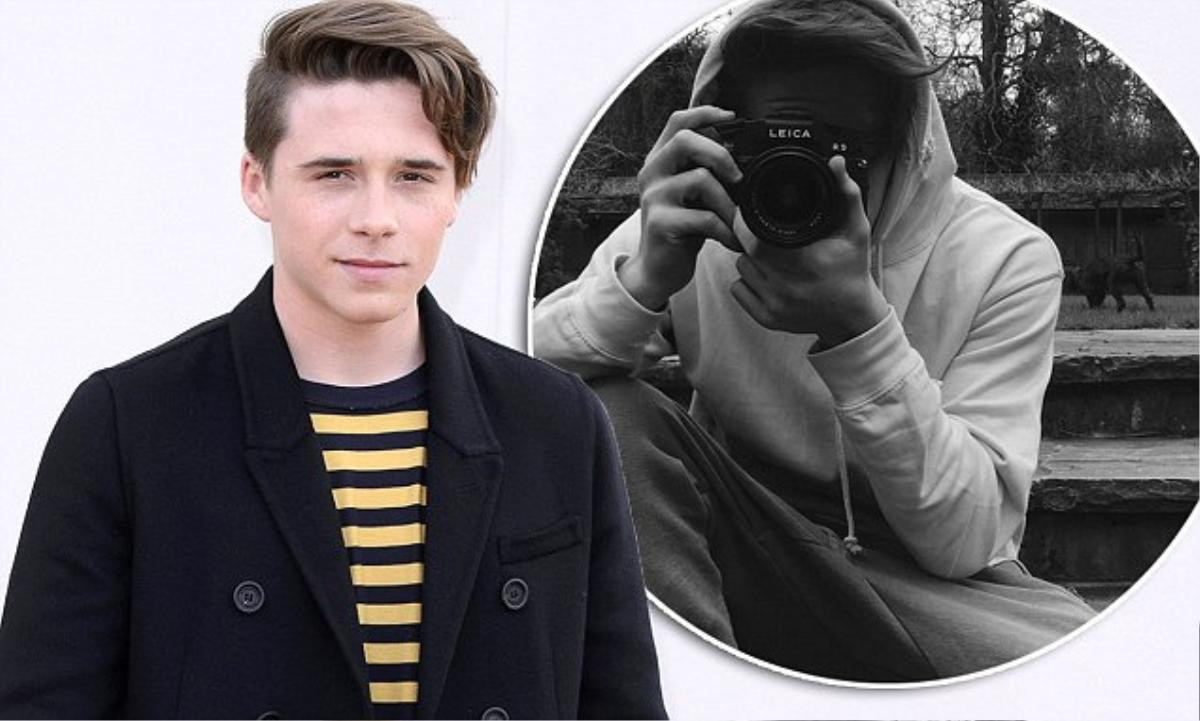 Brooklyn Beckham có đam mê chụp ảnh.