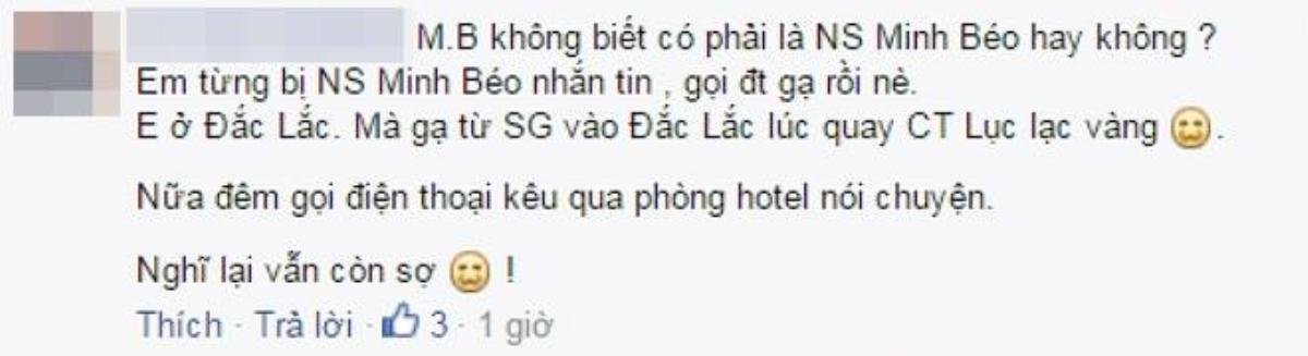 Cộng động mạng tiếp tục “dậy sóng” và có thêm nhiều nạn nhân lên tiếng thừa nhận bản thân từng bị Minh Béo gạ gẫm sau thời điểm nam nghệ sĩ này bị bắt ở Mỹ.