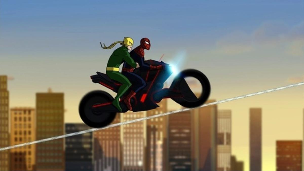 ULTIMATE SPIDER-MAN - "Strange" - When everyone in New York City is caught in a mystical slumber, Spider-Man and Iron Fist seek out the help of Dr. Strange, master of the mystic arts. In order to wake the city, Spider-Man and Iron Fist must face their own personal nightmares, in a new episode of "Ultimate Spider-Man," SUNDAY, JULY 8 (11:00 -11:30 a.m., ET/PT) on Marvel Universe on Disney XD. (DISNEY XD) IRON FIST, SPIDER-MAN