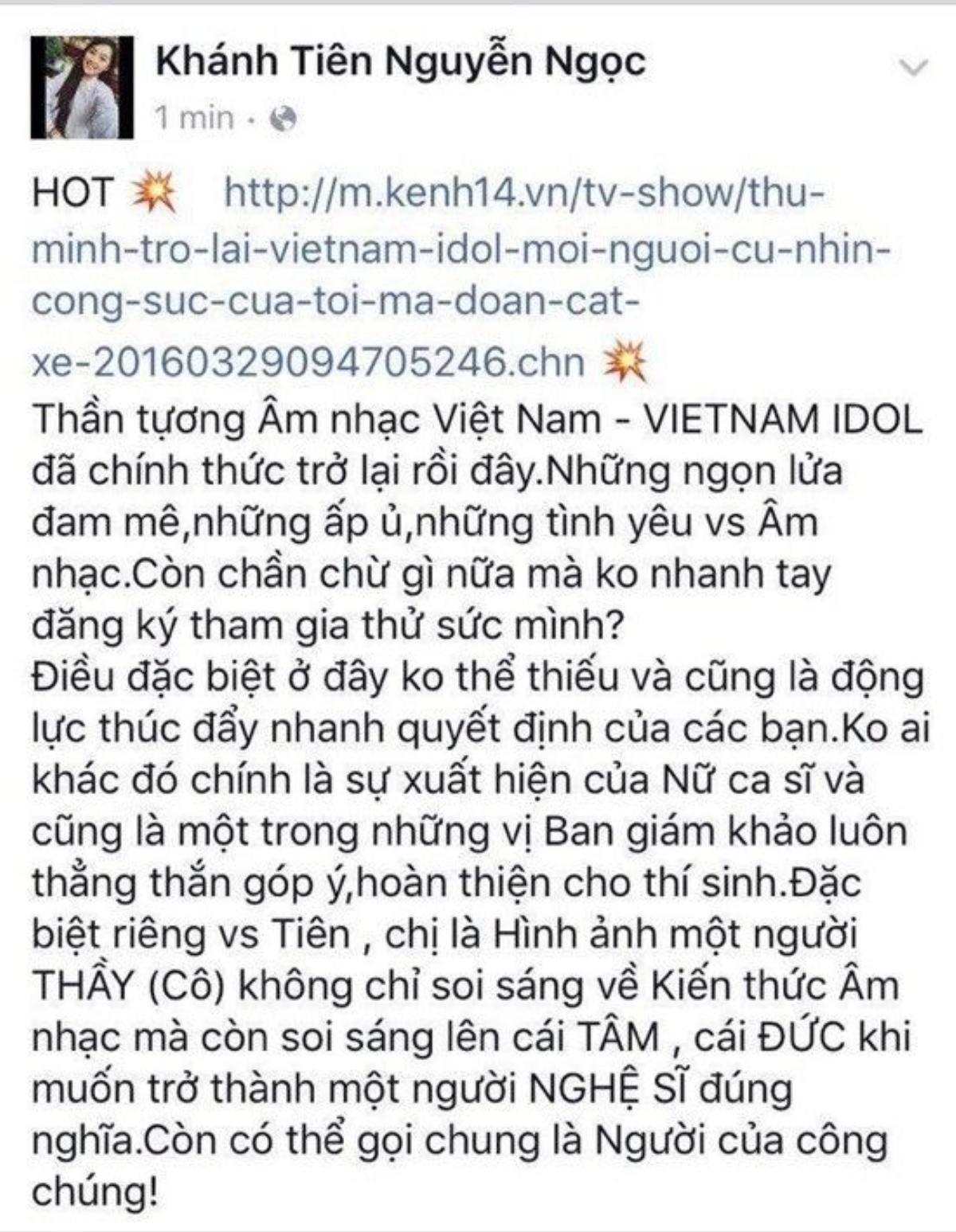 Các cựu thí sinh cùng lên tiếng kêu gọi đàn em tích cực tham gia mùa tuyển sinh năm nay.