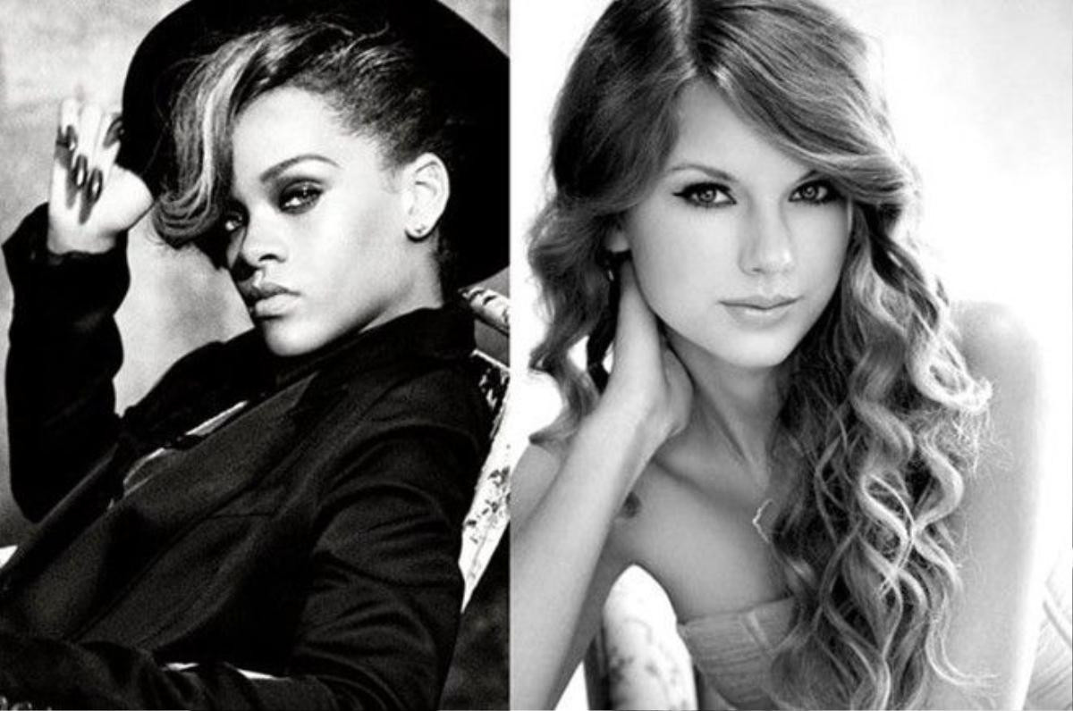 Rihanna và Taylor Swift đối đầu trực tiếp.