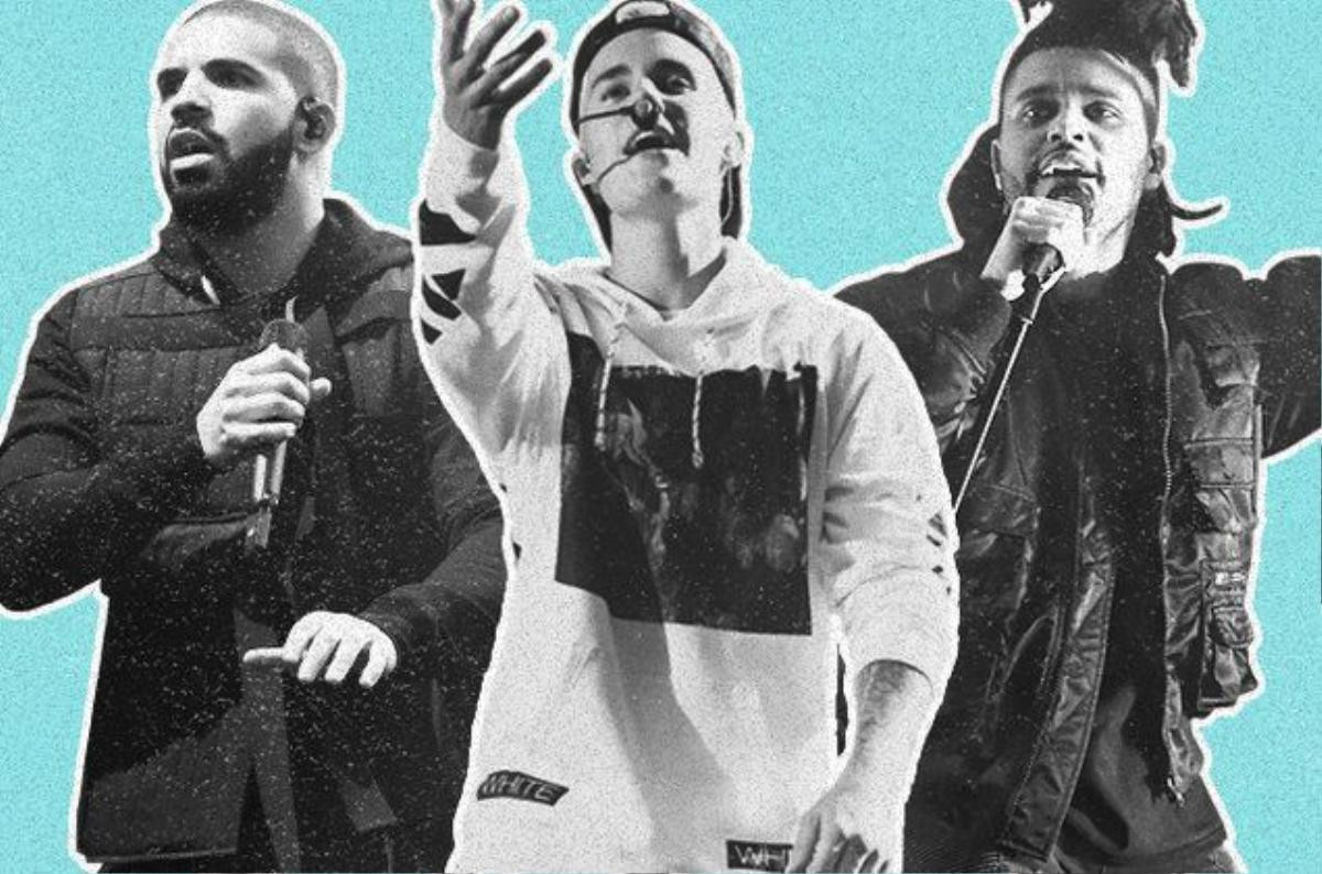 3 'nam vương': Drake-Justin Bieber - The Weekend