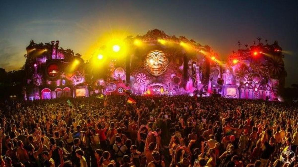 Hình ảnh rực rỡ của lễ hội âm nhạc Tomorrowland 2016.