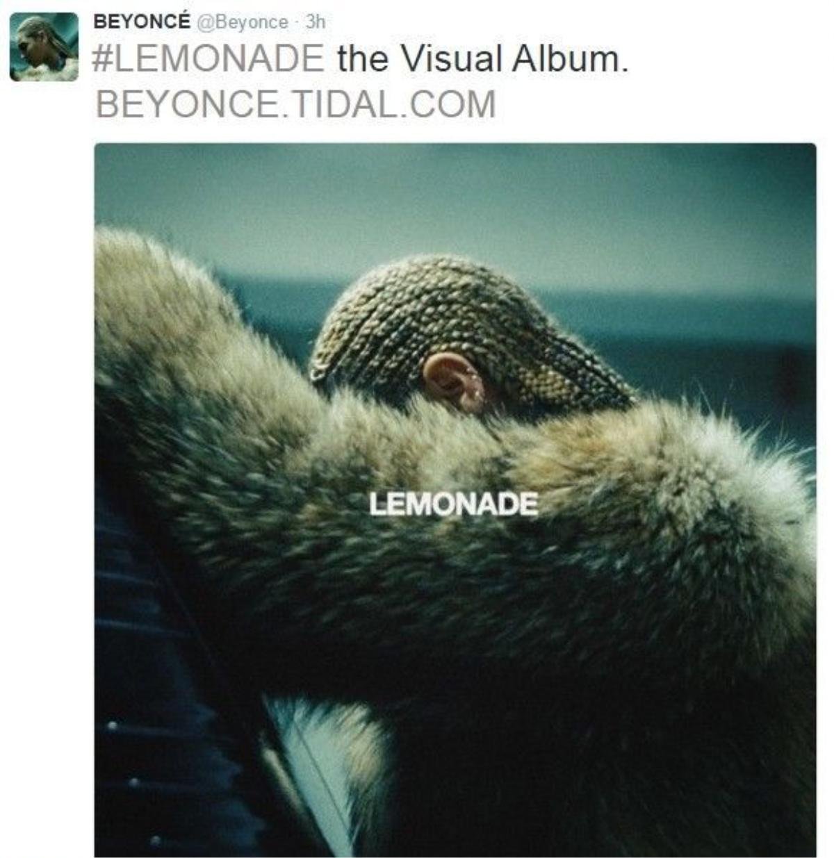 Beyoncé đã có dòng tweet đầu tiên sau 3 năm 'bỏ rơi' Twitter.