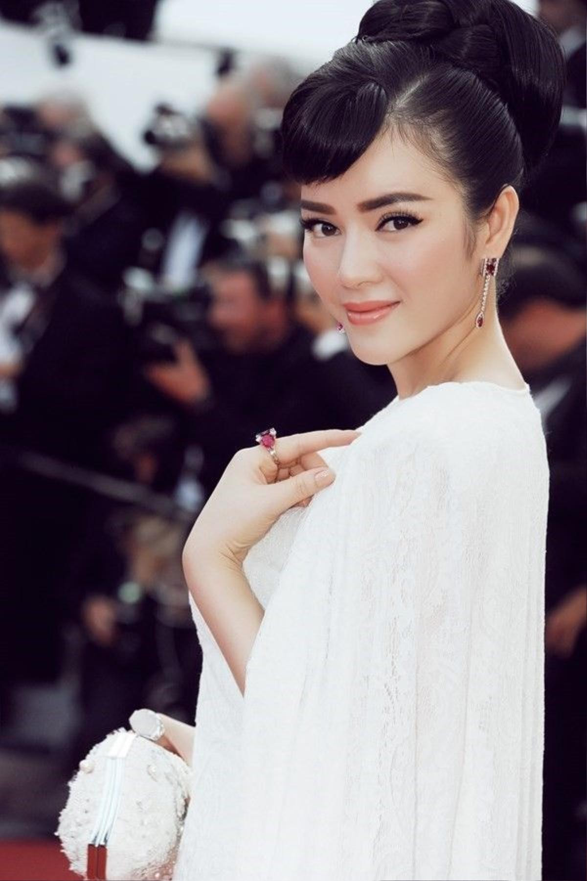 Nữ diễn viên Mùa hè lạnh gây ấn tượng tại Liên hoan phim Cannes 2015. Ảnh: Lê Thiện Viễn