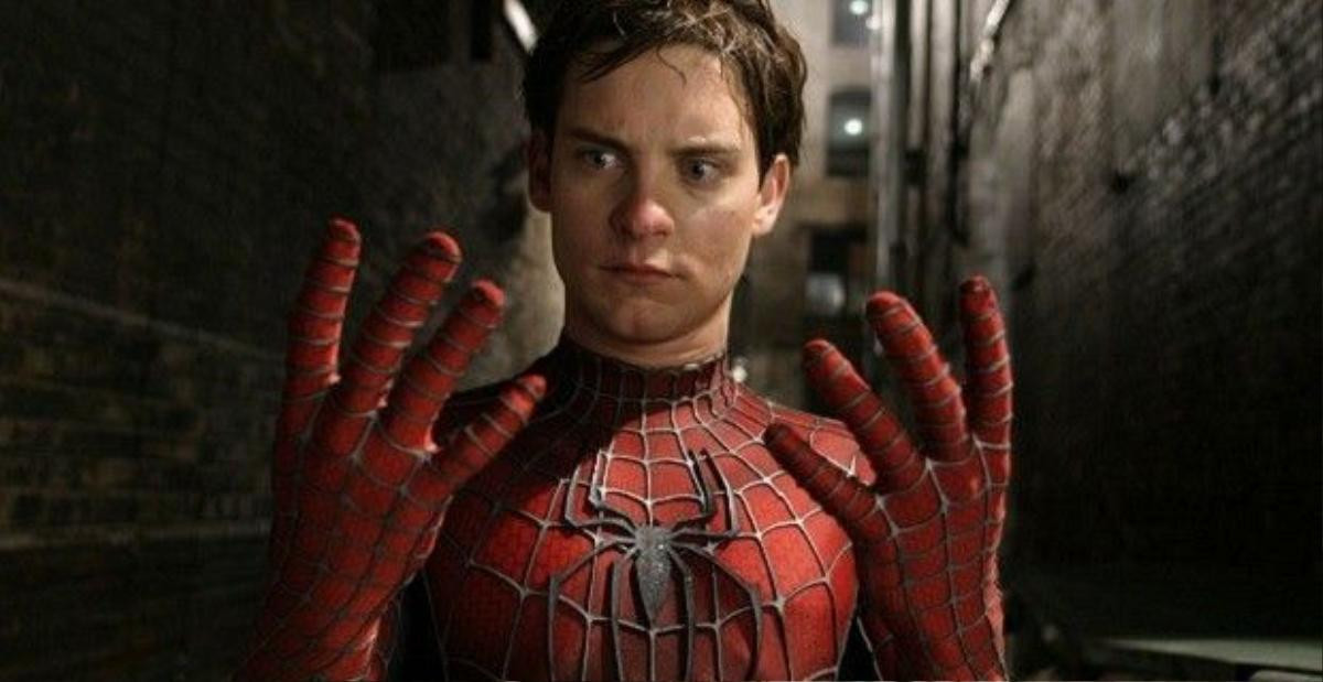 Spiderman của Tobey Maguire xuất hiện trong Spiderman 2002