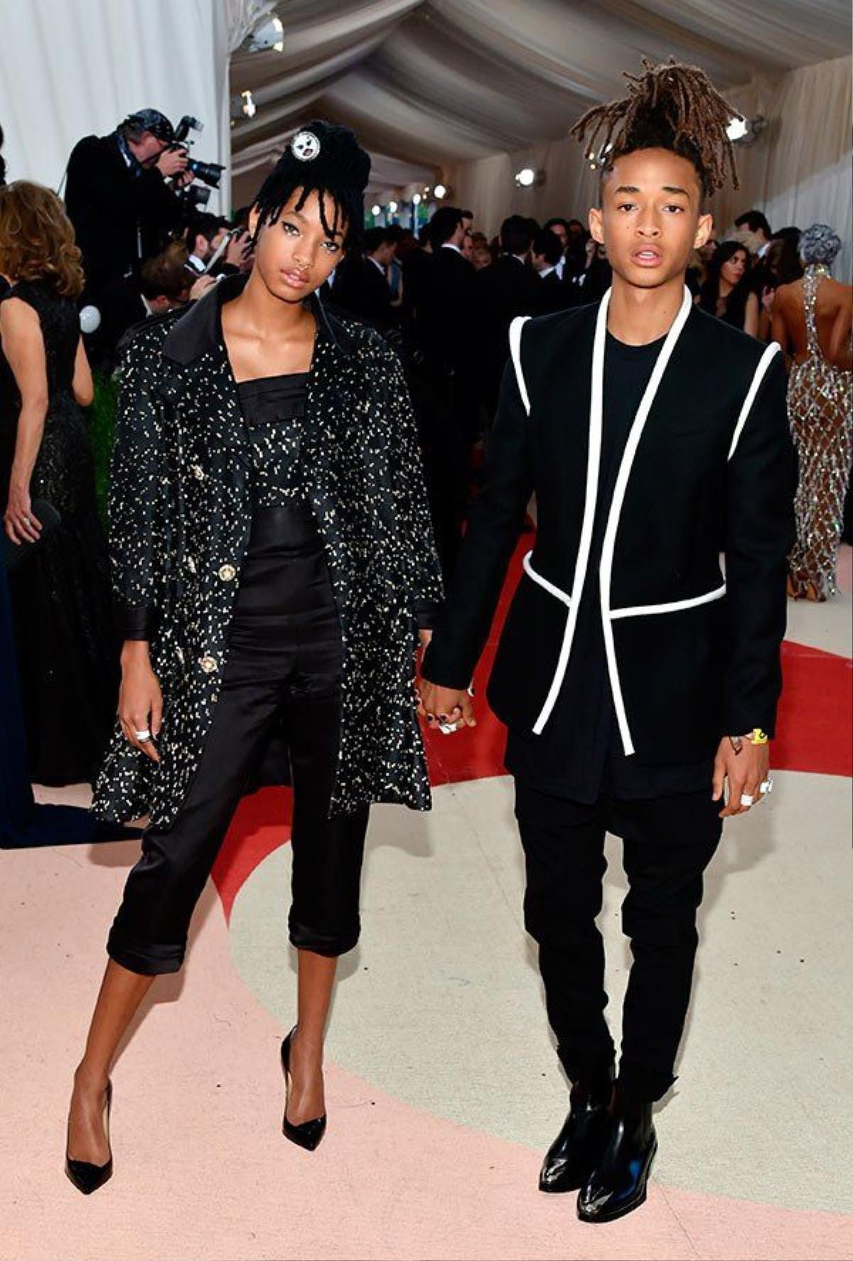 Cặp anh em cá tính nhà Will Smith: Jaden và Willow.