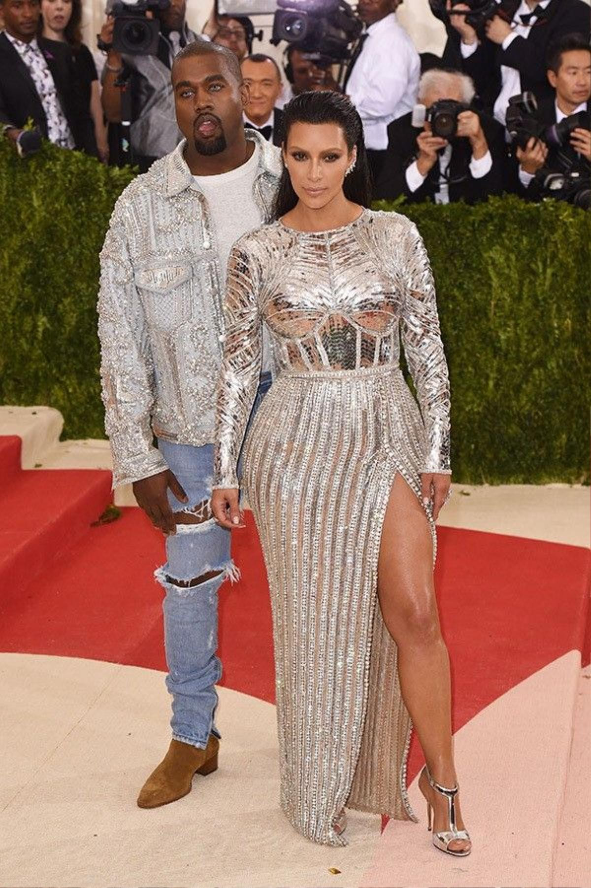 Kim Kardashian và chồng Kanye West.