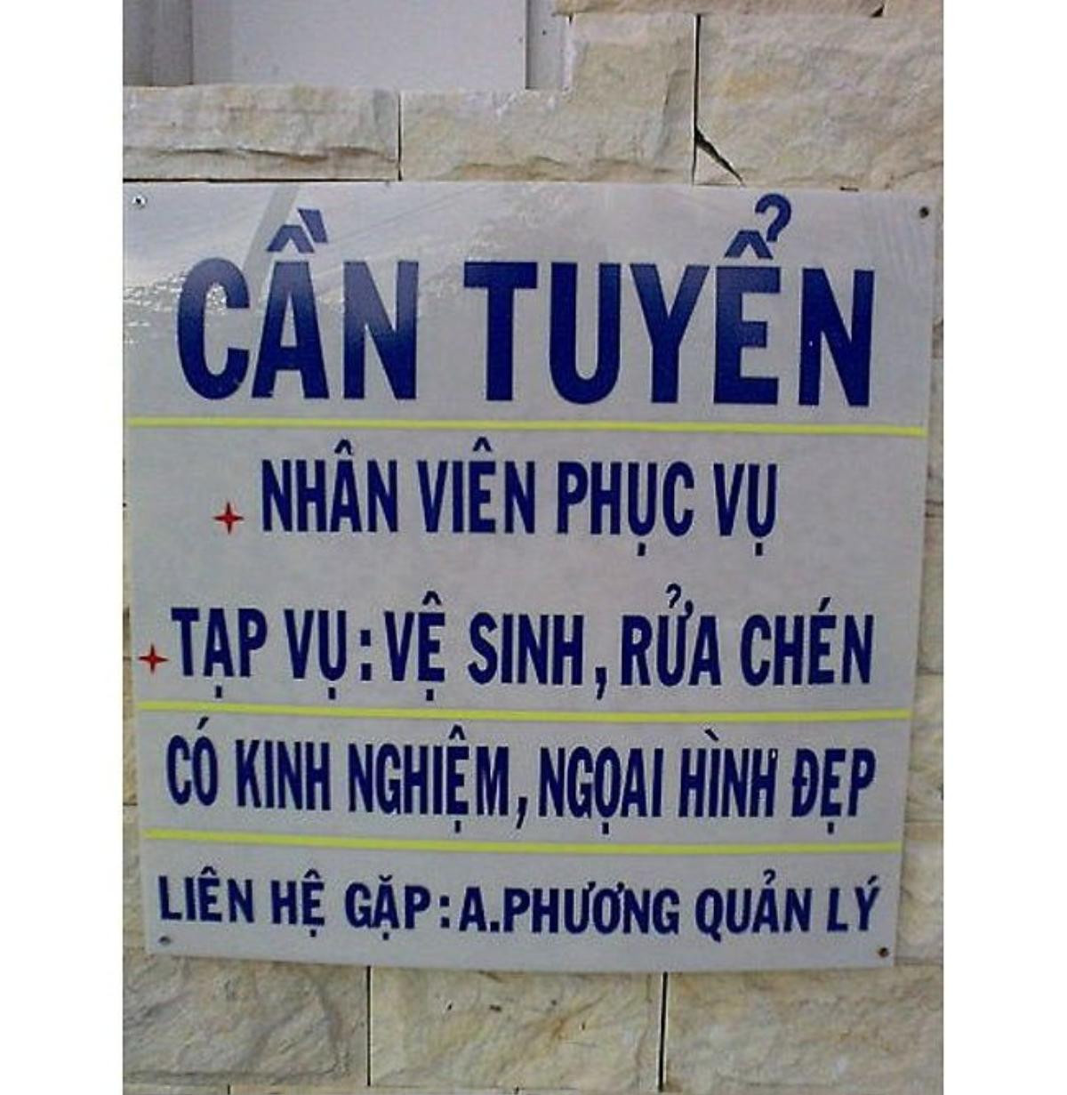 Yêu cầu có vẻ hơi phức tạp so với vị trí nhỉ!