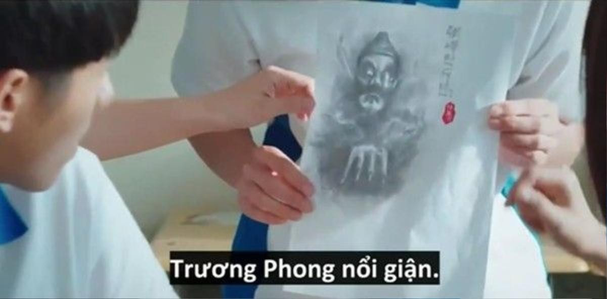 Bức tranh Trương Phong nổi giận mang đầy tính nghệ thuật. Hay bức vẽ Cảnh Cảnh đáng yêu đều không làm khó được Lộ Tinh Hà.