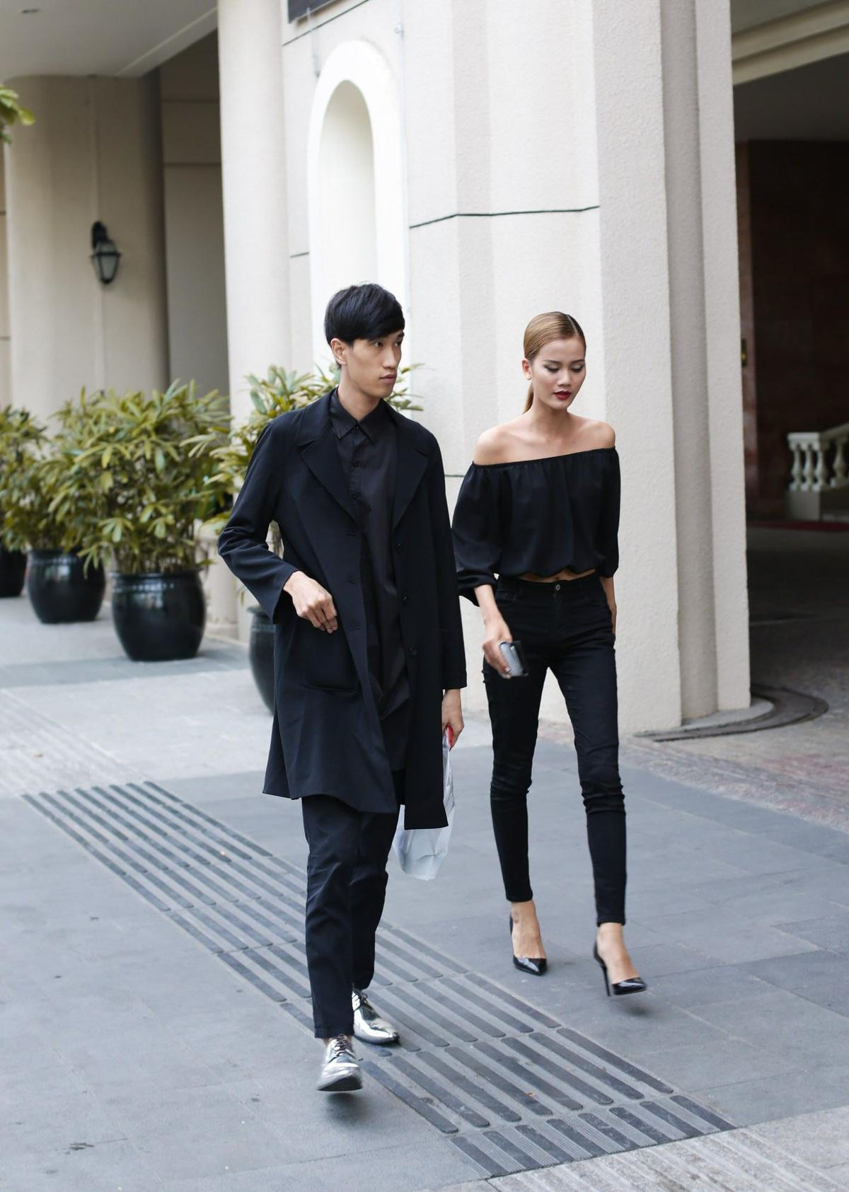 Xuân Lan, Diễm My, Lê Minh Ngọc cùng loạt sao Việt xuống đường chụp ảnh streetstyle Ảnh 11