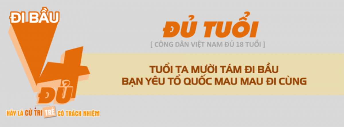 Để được đi bầu cử với tư cách cử tri, bạn phải là công dân Việt Nam đủ 18 tuổi. Đủ hiểu biết để suy nghĩ, tìm hiểu cặn kẽ về người mình muốn bầu, chọn ra nhữnggương mặt sáng giá nhất.