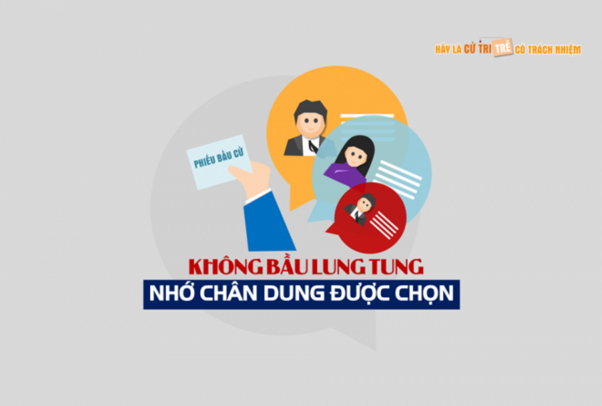 Mỗi người trẻ hãy là một cử tri có trách nhiệm!