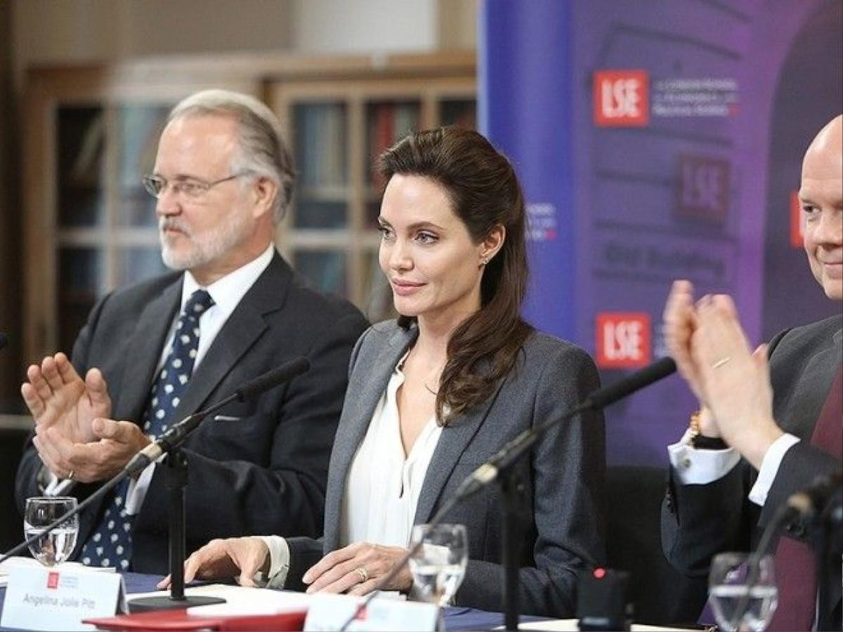 Angelina Jolie và Cựu Thư ký Bộ Ngoại giao William Hague