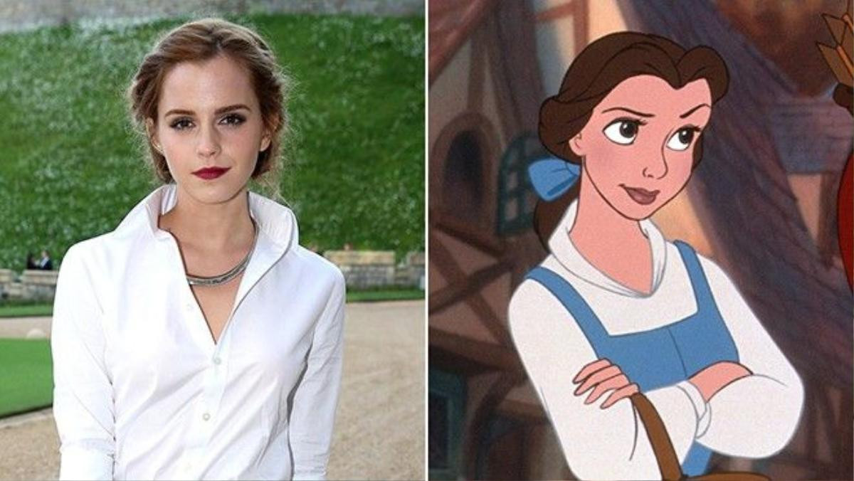 Emma Watson trong vai Belle.