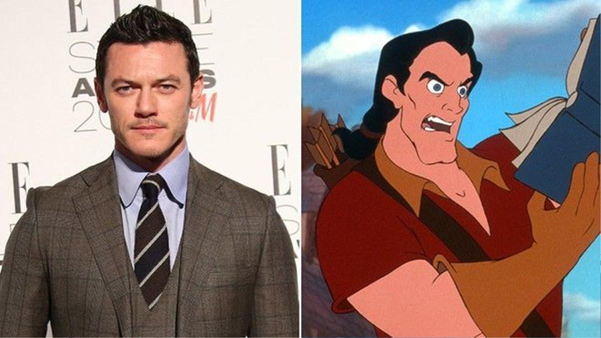 Luke Evans trong vai Gaston.