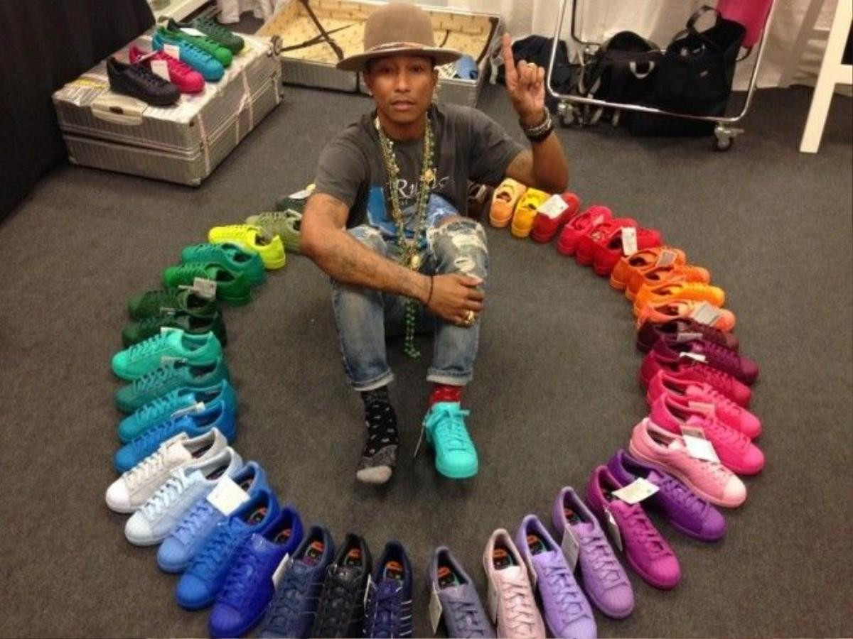 Pharrell Williams x adidas Superstar Supercolor Collection