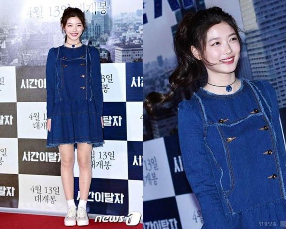 Chiều cao nổi bật và nụ cười tươi tắn luôn trên môi chính là hai điểm nhấn của Kim YooJung.