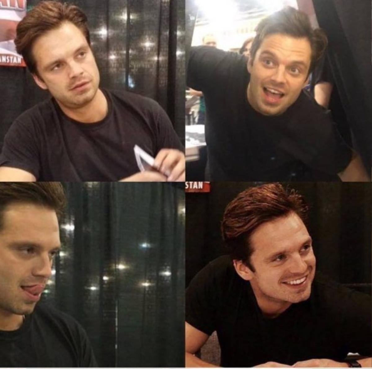 Những khoảnh khắc “quậy phá” của Sebastian Stan 