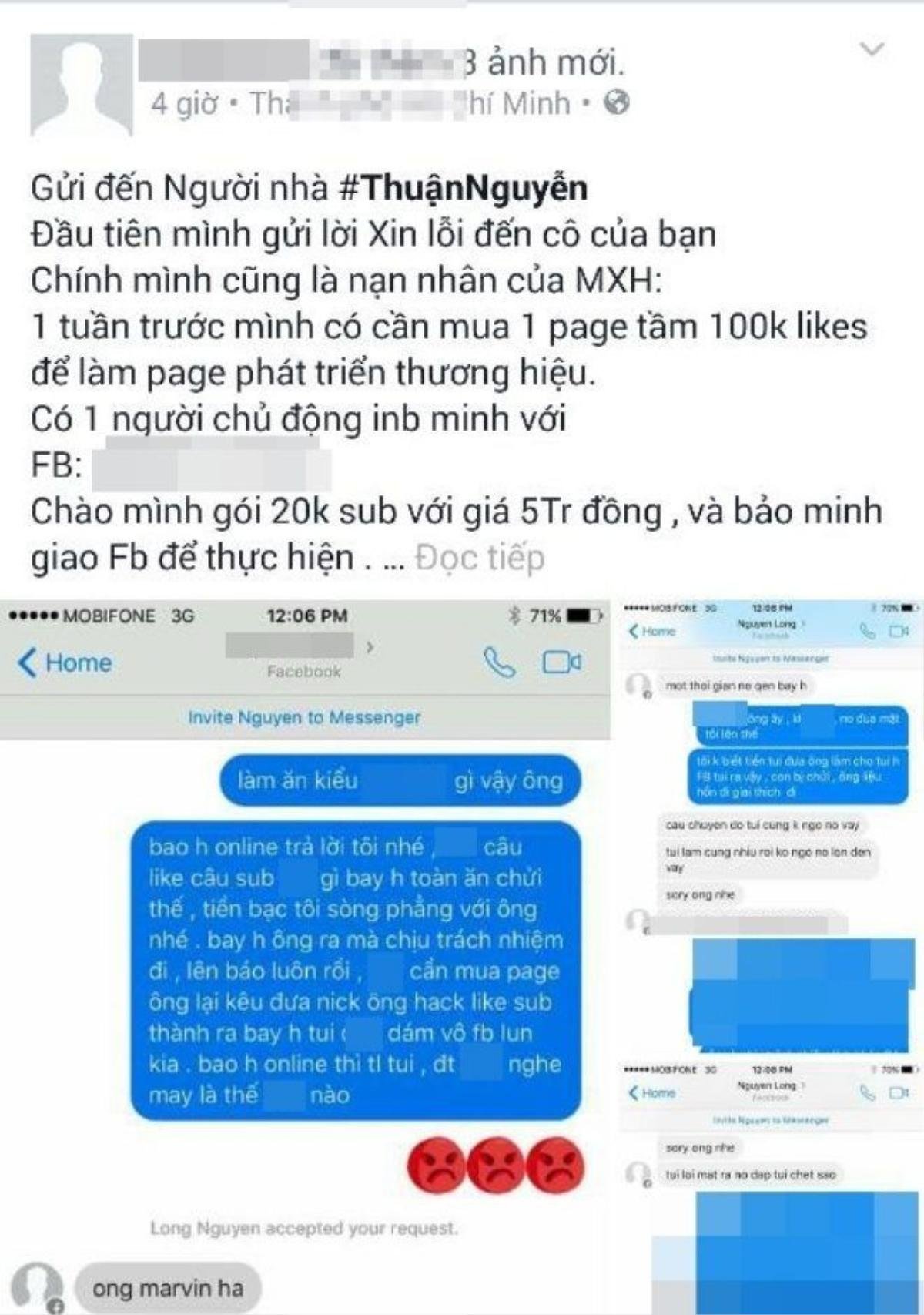 Sau nhiều ngày khóa tài khoản, facebook M.L đã chia sẻ một trạng thái giải thích về sự việc.