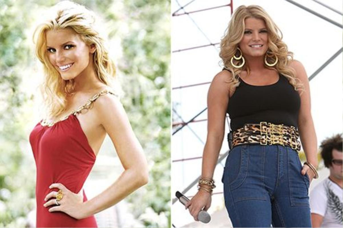 Jessica Simpson không còn vẻ quyến rũ ngày nào.