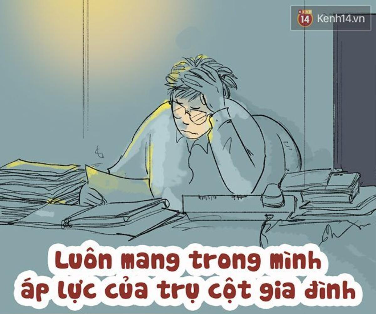 Bố mà - người đàn ông lớn của gia đình, bao nhiêu trọng trách đều trên vai bố hết. Mệt mỏi là vậy nhưng bố sẽ chỉ giấu cho riêng mình thôi...