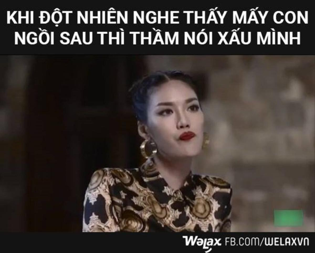 Cư dân mạng đang phát tán những bức ảnh này với tốc độ chóng mặt. Biểu cảm khó hiểu của LanKhuê khiến cho người hâm mộ tò mò cô sẽ tiếp tục thể hiện như thế nào trong tập 2 The Face.