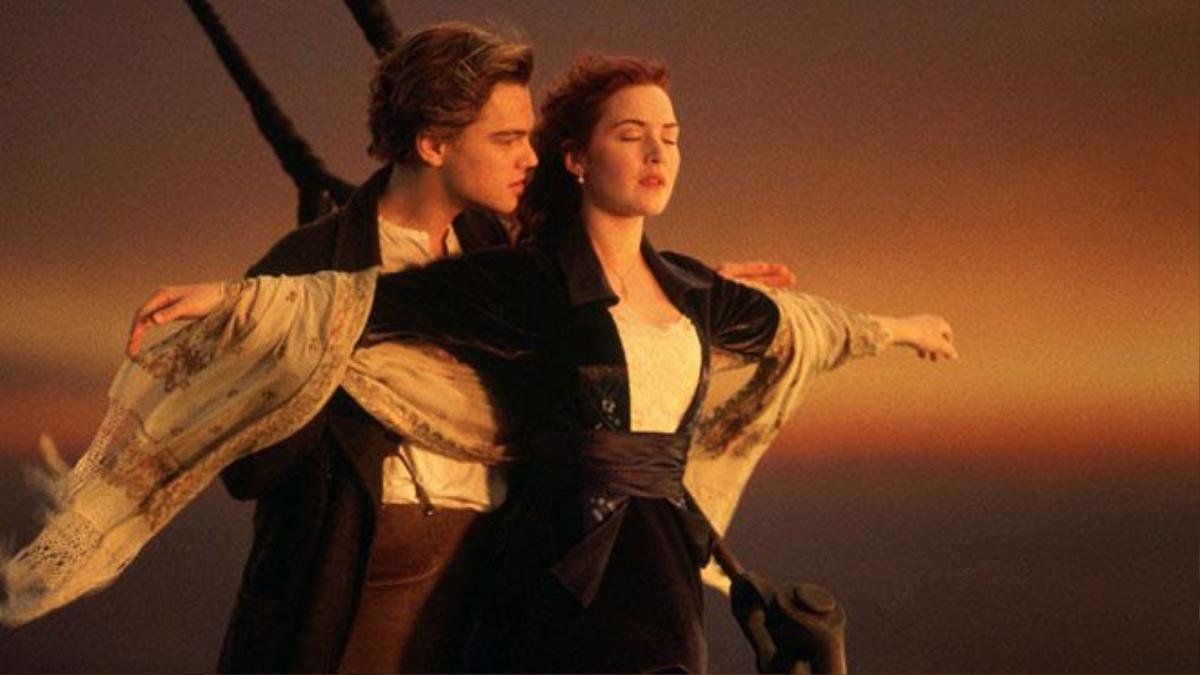 Cảnh phim trở thành "huyền thoại" của "Titanic".