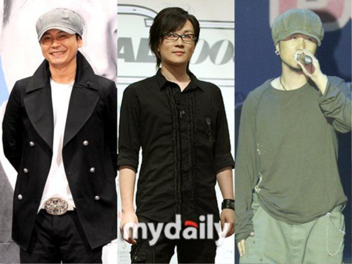 Các thành viên Seo Taaiji and Boys : Yang Hyun Suk, Seo Taiji, Lee Juno