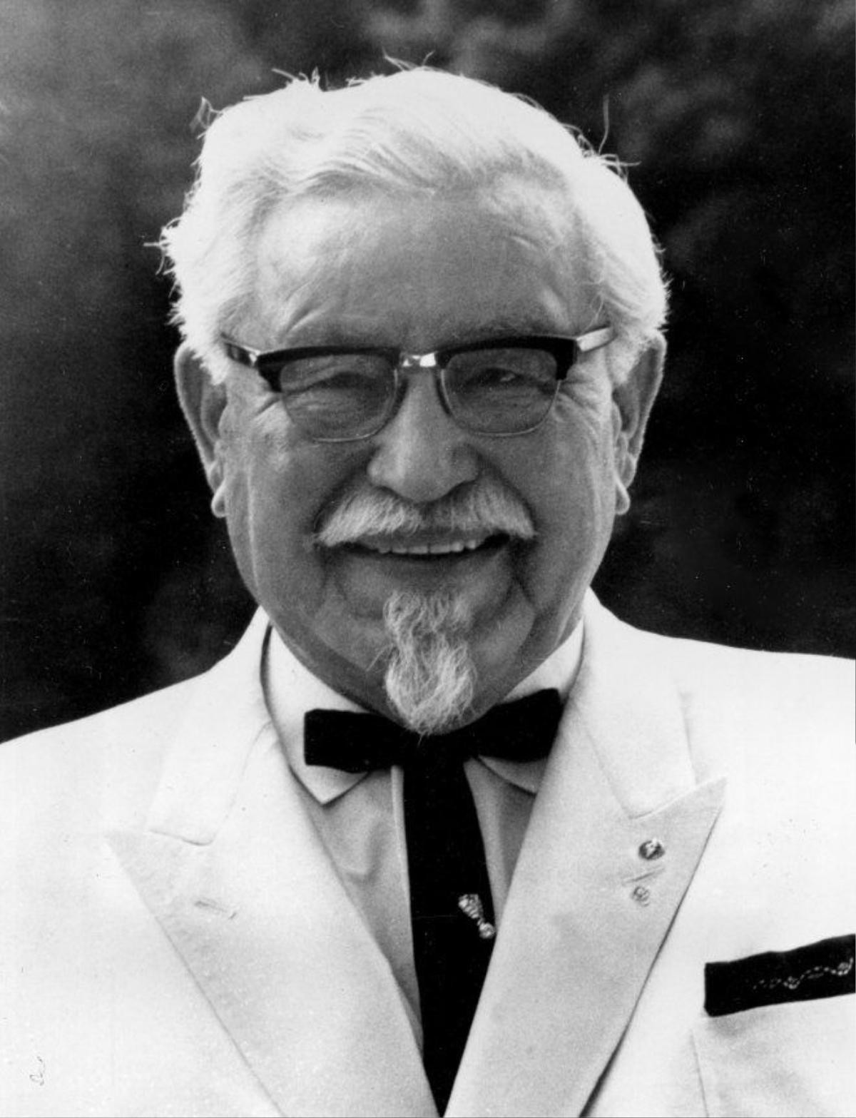 Col. Harland Sanders, 77, head of the multimilion-dollar Kentucky Fried Chicken chain, is shown in 1968. (AP Photo)