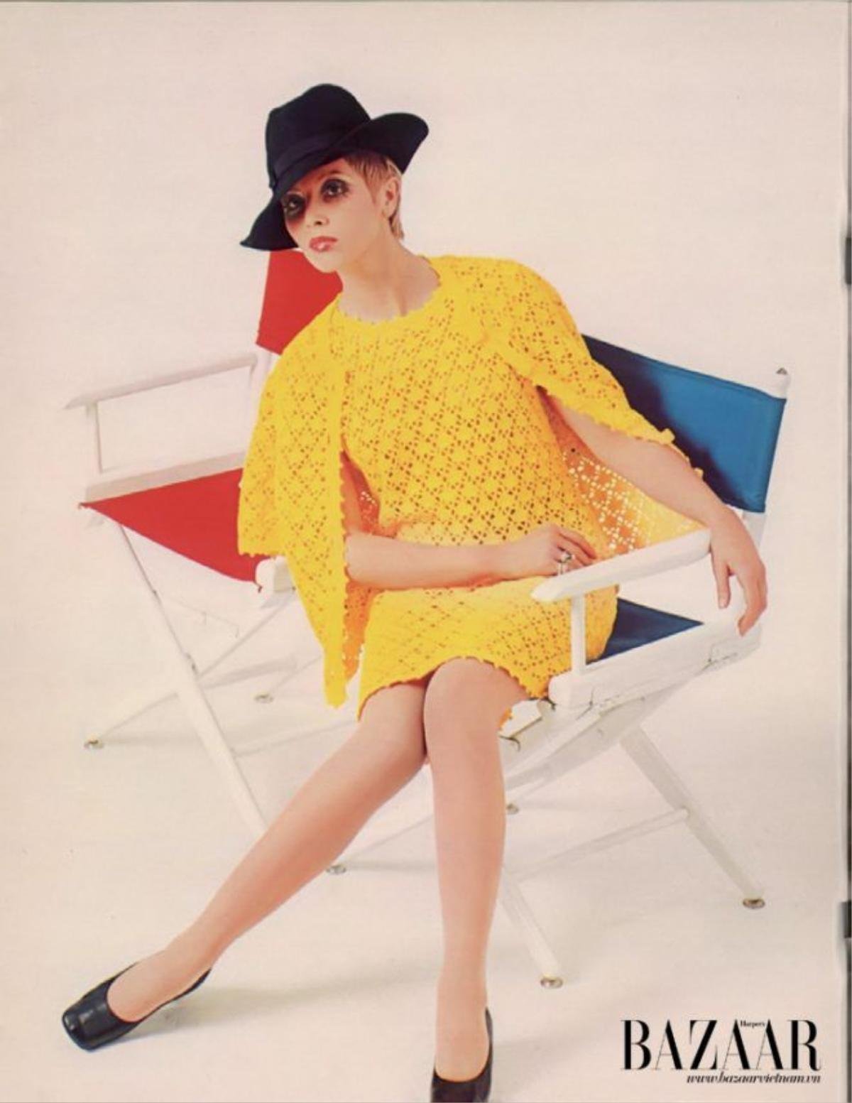 Thiết kế crochet dress thập niên 1960’s 