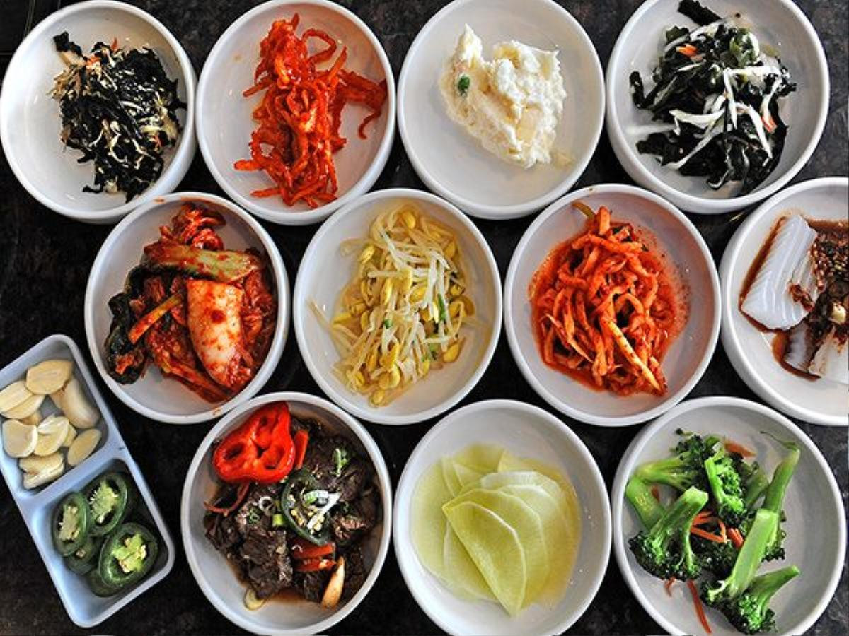 Banchan at Palace Korean BBQ Restaurant on Tuesday, April 3, 2012. (Lui Kit Wong/Staff photographer)