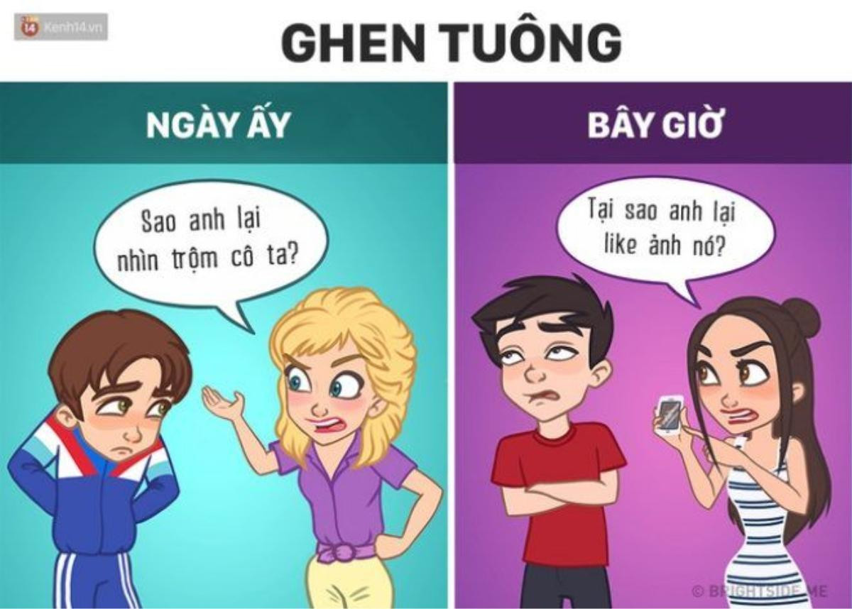 Nguyên nhân giận dỗi, và thậm chí là cả chia tay của các cặp đôi bây giờ cũng xuất phát việc... bấm like một cái ảnh, hay một cái status mà thôi! 