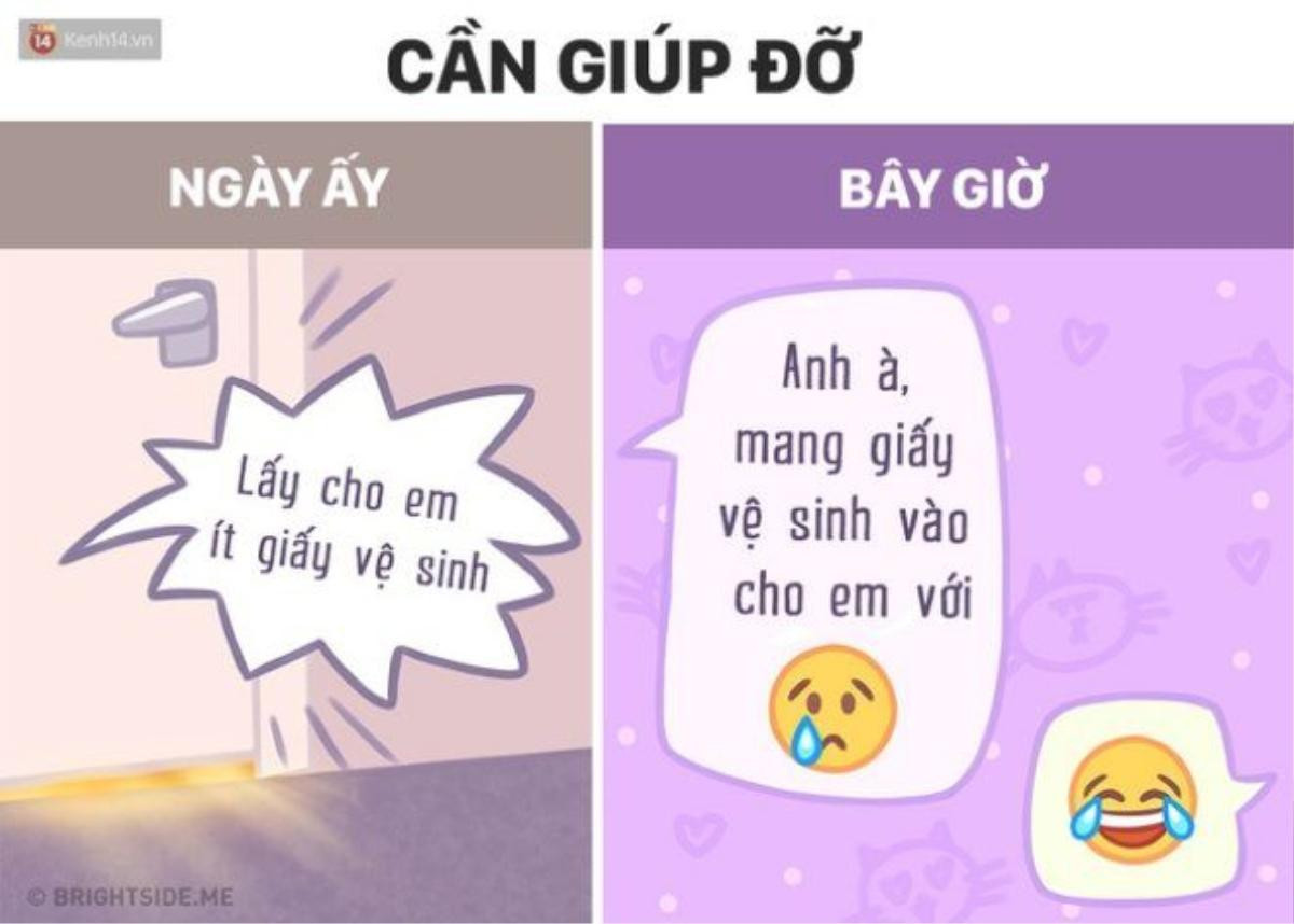 Đi vệ sinh cũng mang điện thoại theo người, nếu cứ cầu cứu qua mạng xã hội cho nó nhanh... 