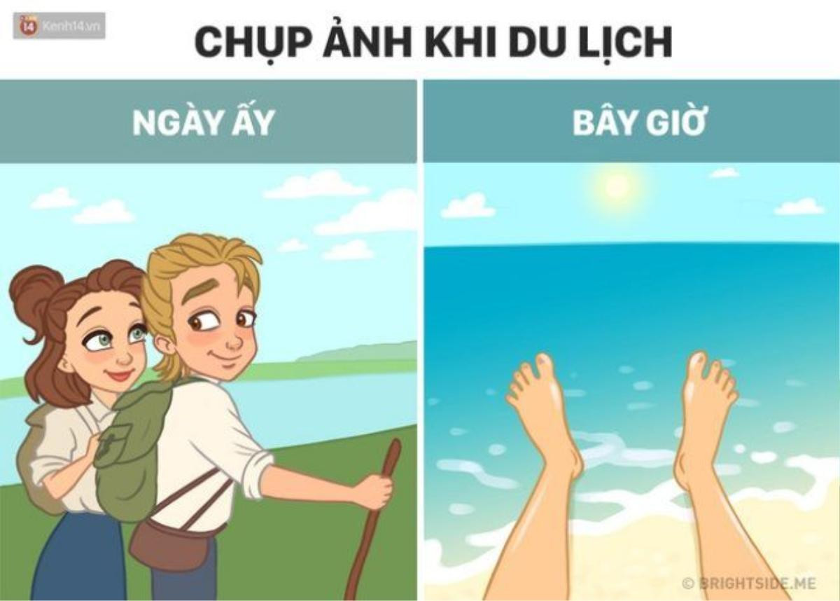 Thời đại này là cứ phải chụp chân thôi! 