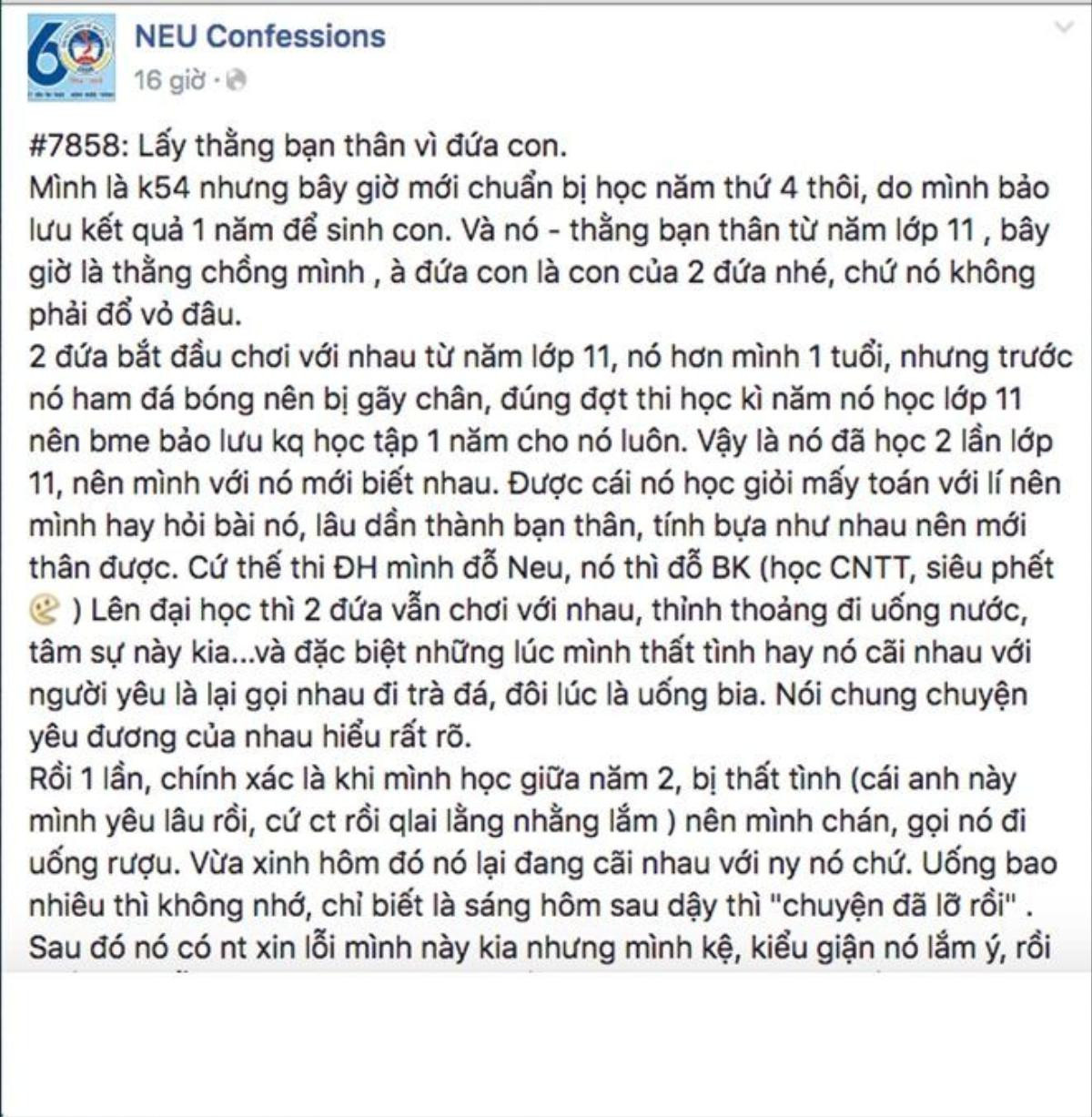 'Lỡ' có bầu với bạn thân, nữ sinh đành cưới khi không hề yêu và cái kết rất bất ngờ Ảnh 1