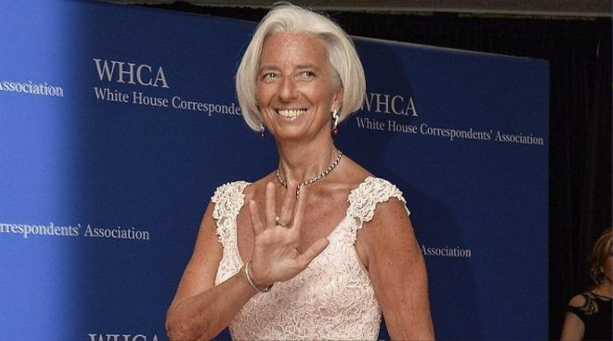 Giám đốc điều hành của Tổ chức Tiền tệ Quốc tế (IMF) - bà Christine Lagarde