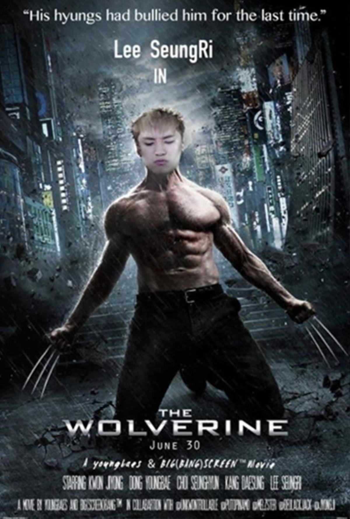 Người sói Wol - Seungri trong bộ phim The Wolverine 9.