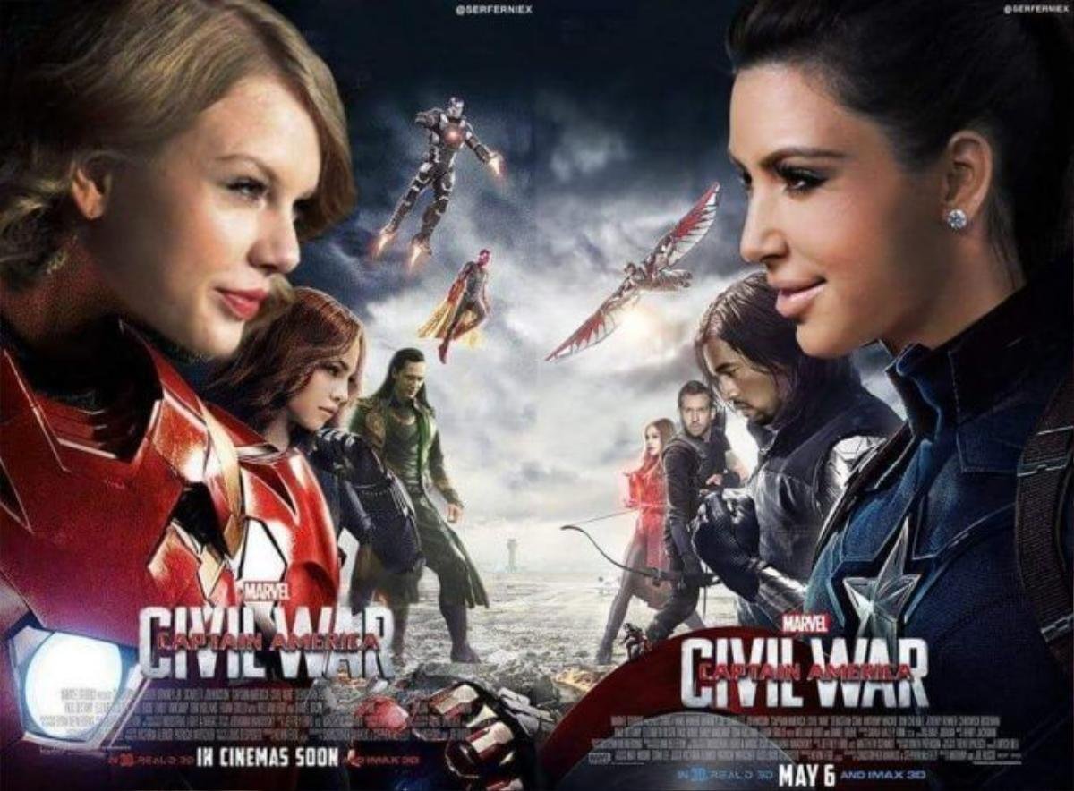 "Chiến tranh thế giới" đã bắt đầu. #TeamTaylor vs #TeamKim