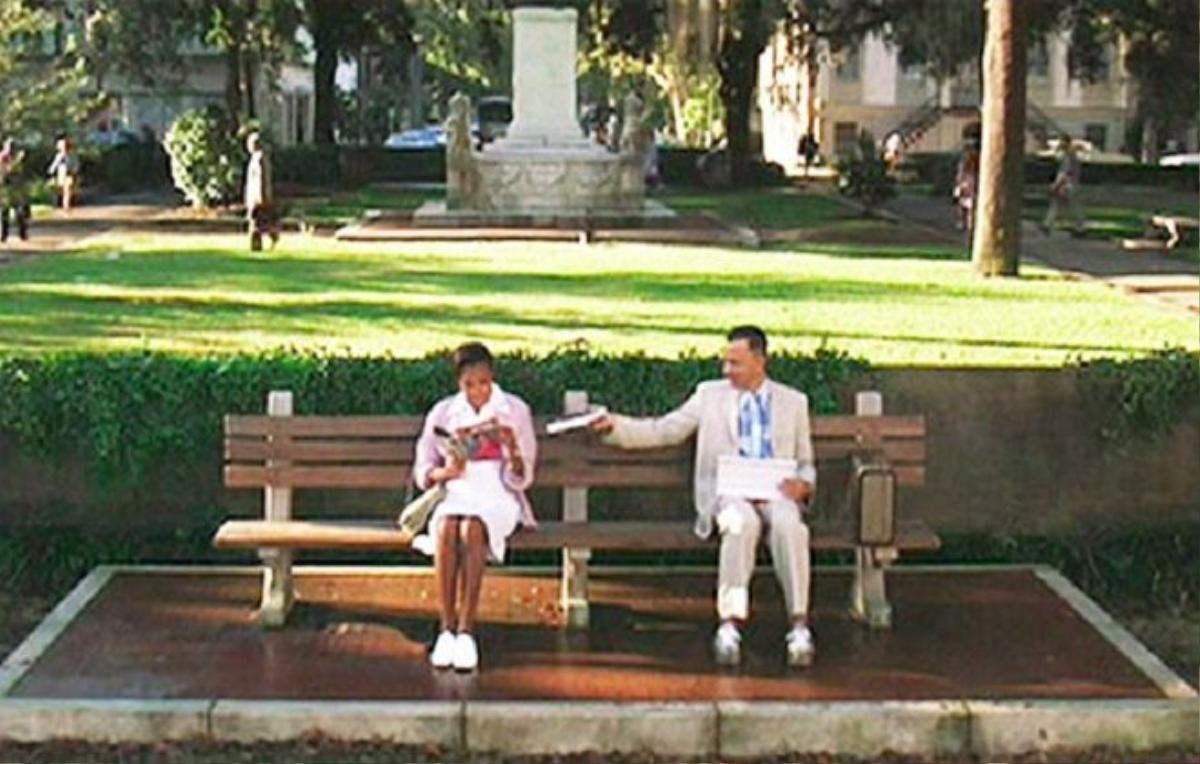 Băng ghế mà anh chàng Forrest Gump thích ngồi